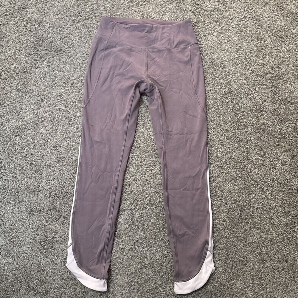 CALIA Carrie Underwood size S Essential Heather High Rise Capris Leggings Purple